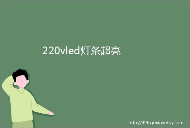 220vled灯条超亮